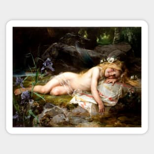 Forest Nymph - Paul Hermann Wagner Sticker